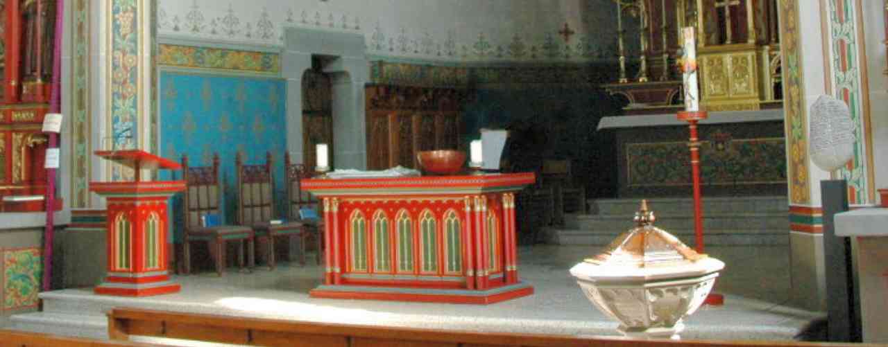 Altar der Kath. Kirche in Bülach