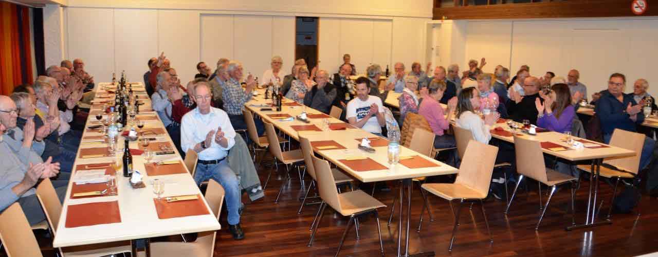 Teilnehmer an der 135. Generalversammlung 2022 des Kath. Männervereins Bülach